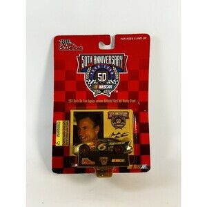 Racing Champions Mark Martin Chevy NASCAR Die-cast Race Car & Card NOS